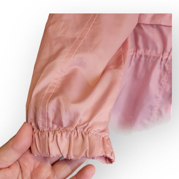 Primark Pink Hooded Packable Travel Raincoat Size S - Picture 6 of 8